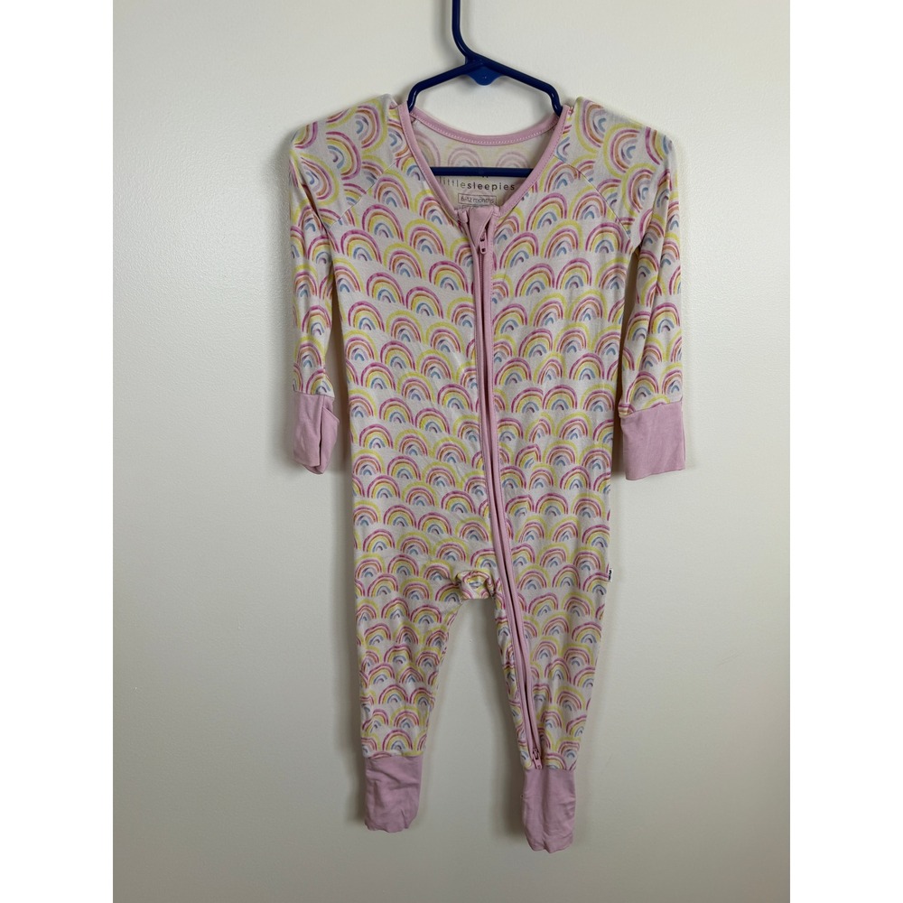 Little Sleepies Rainbow Bamboo Zippy 6-12 Month